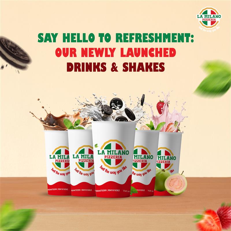 La Milano Pizzeria Drinks & Shakes